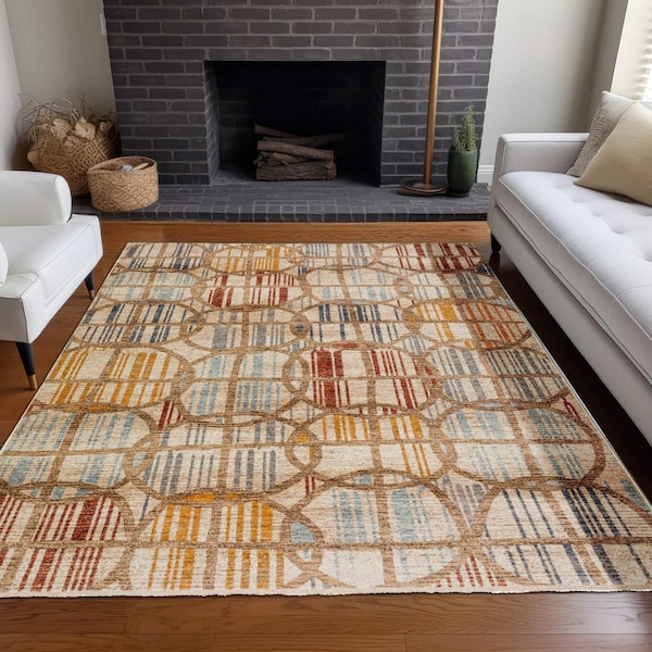 Neola NA12 Khaki Rug